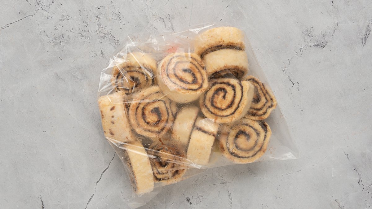 Gluténmentes fagyasztott mini kakaós csiga 500 g