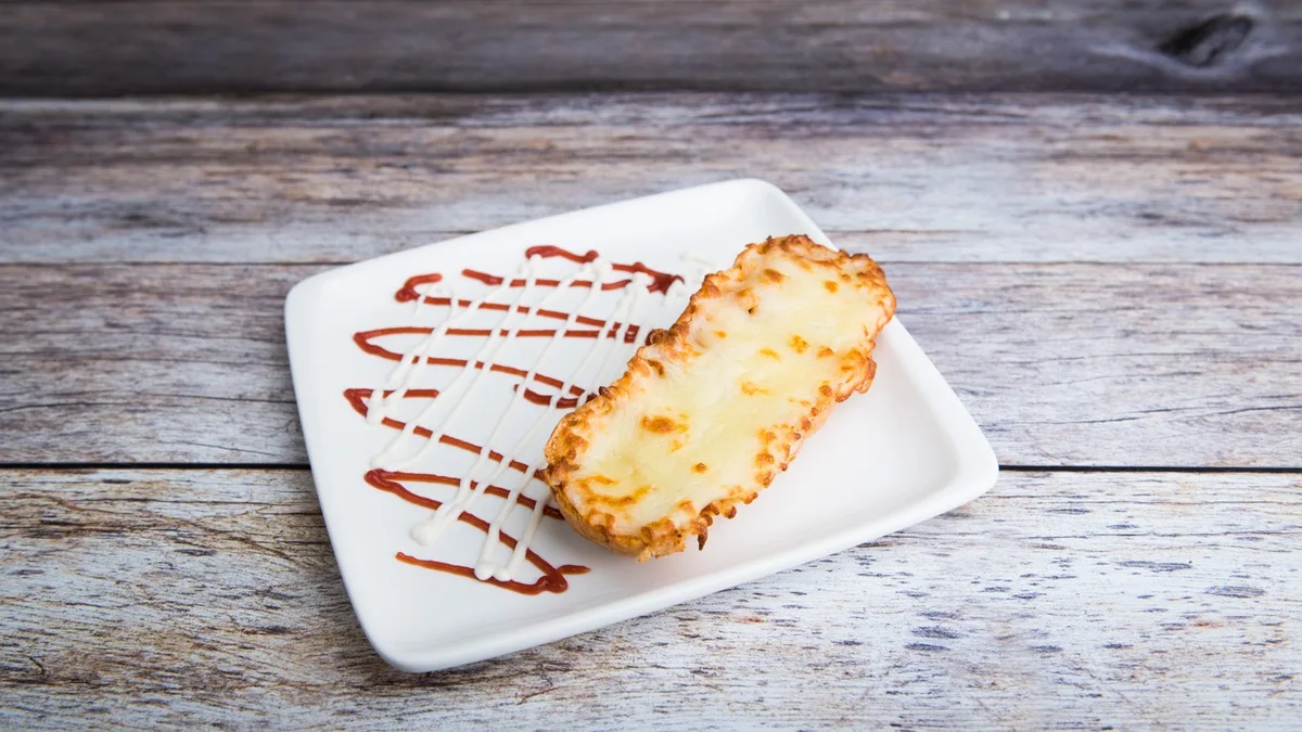 Húskrémes melegszendvics mozzarellával