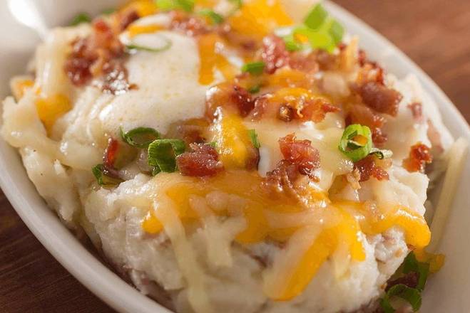 Loaded Smashed Potatoes