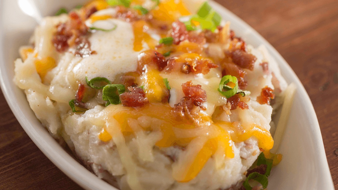 Loaded Smashed Potatoes