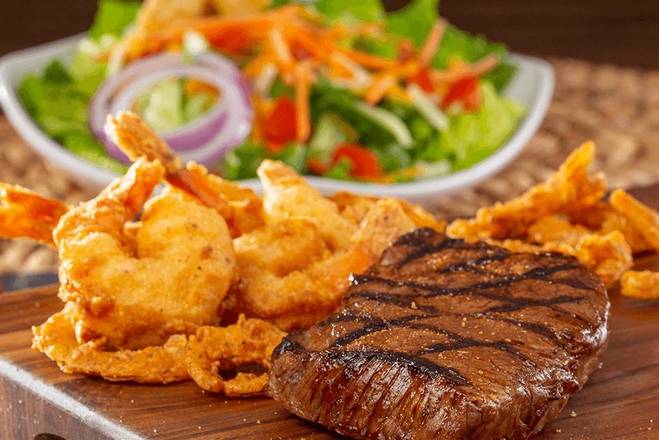 Sirloin and Shrimp (6 oz)