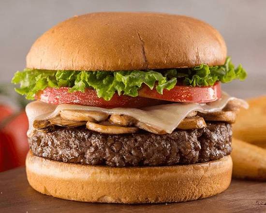 Swiss Mushroom Burger