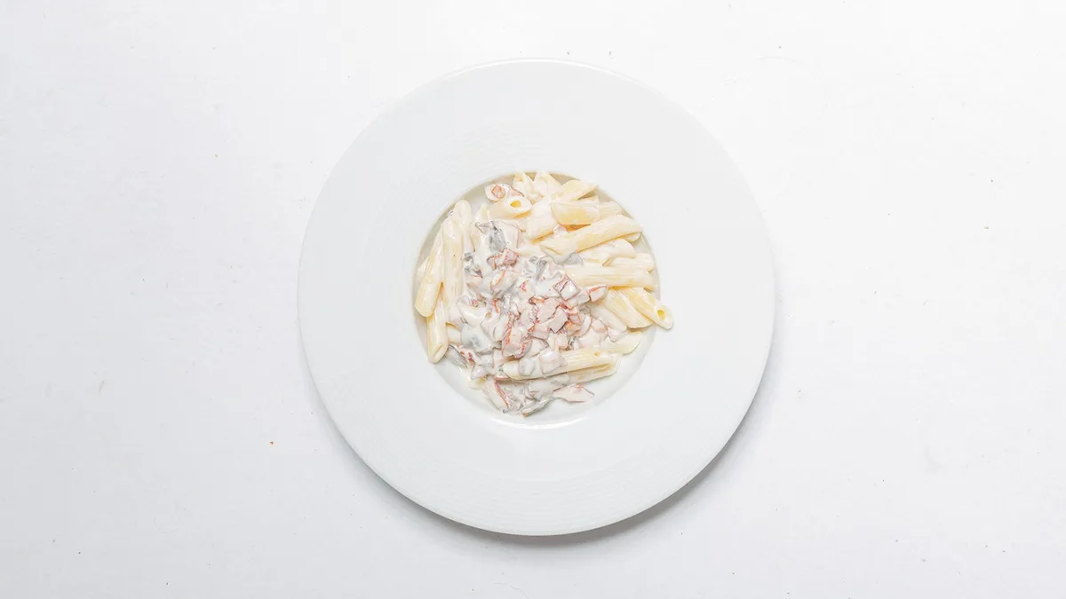 Cotto e funghi