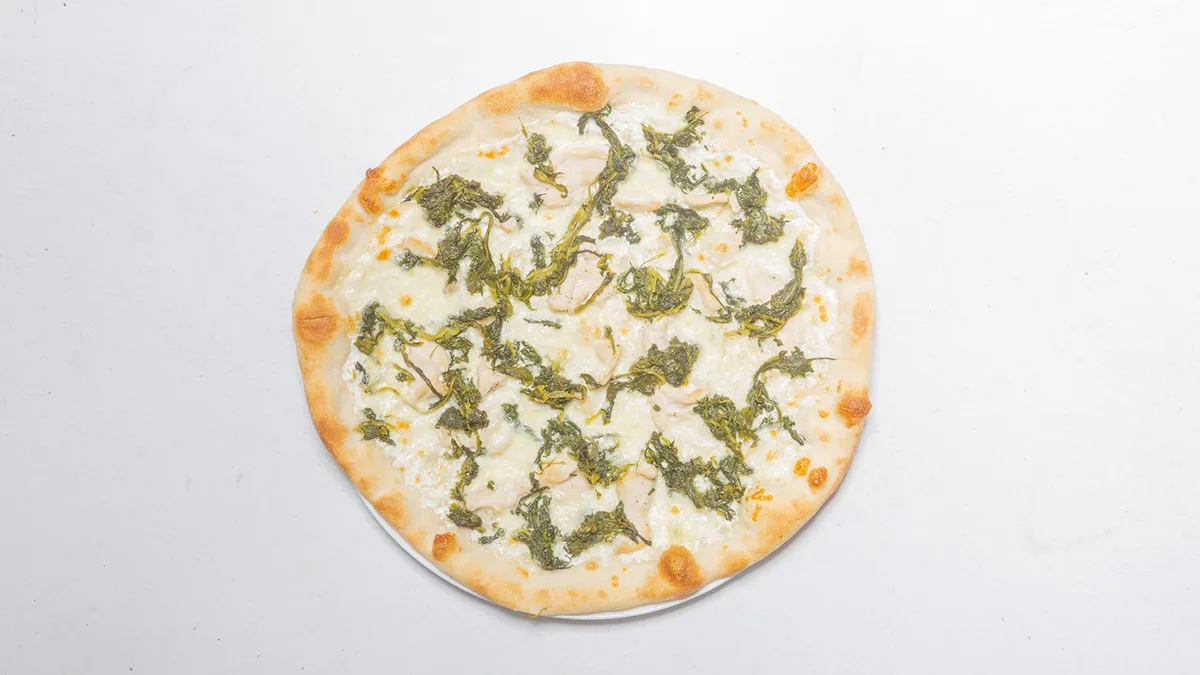 Pizza pollo spinachi 32cm