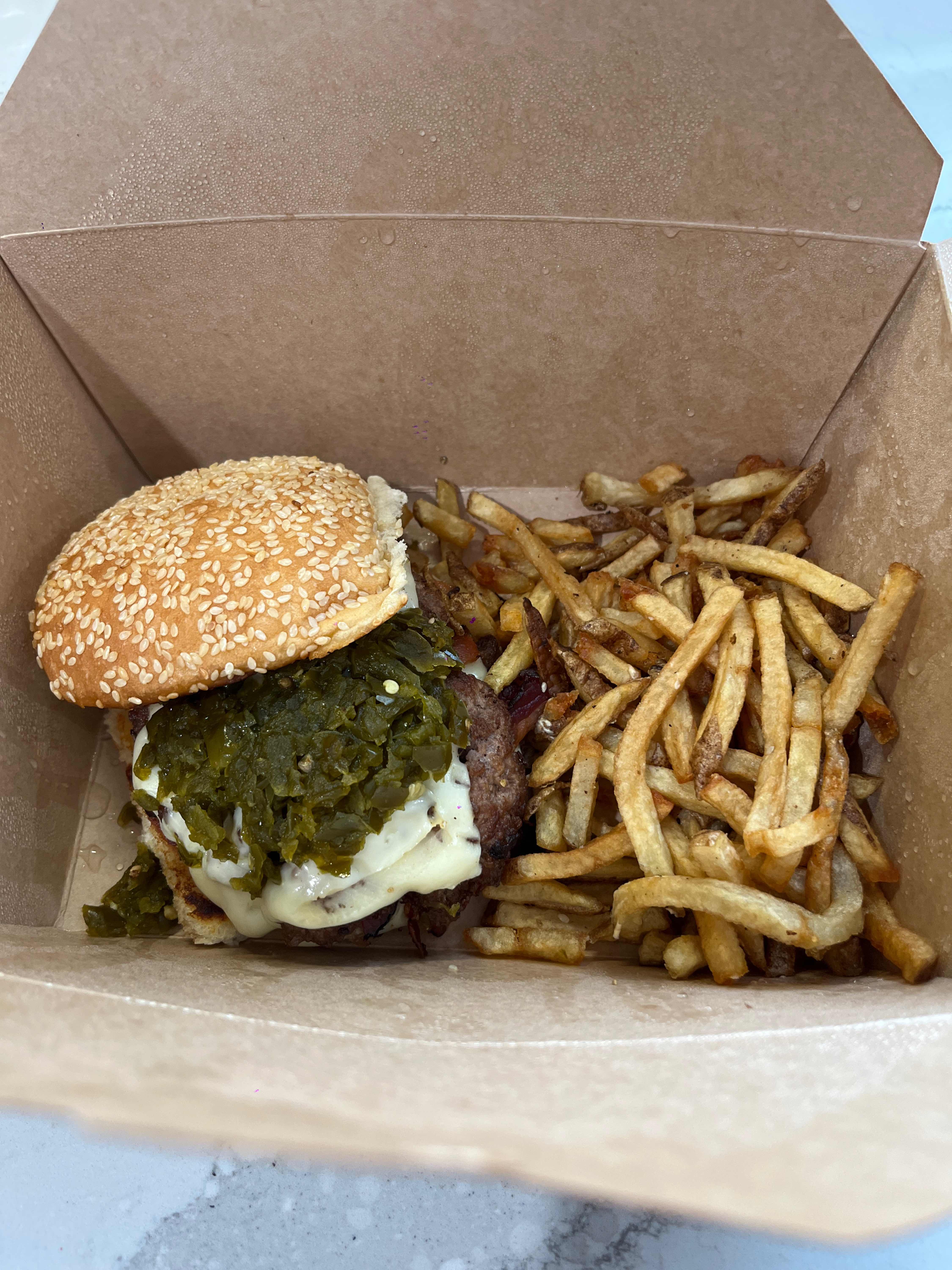 Jalapeño Popper Burger