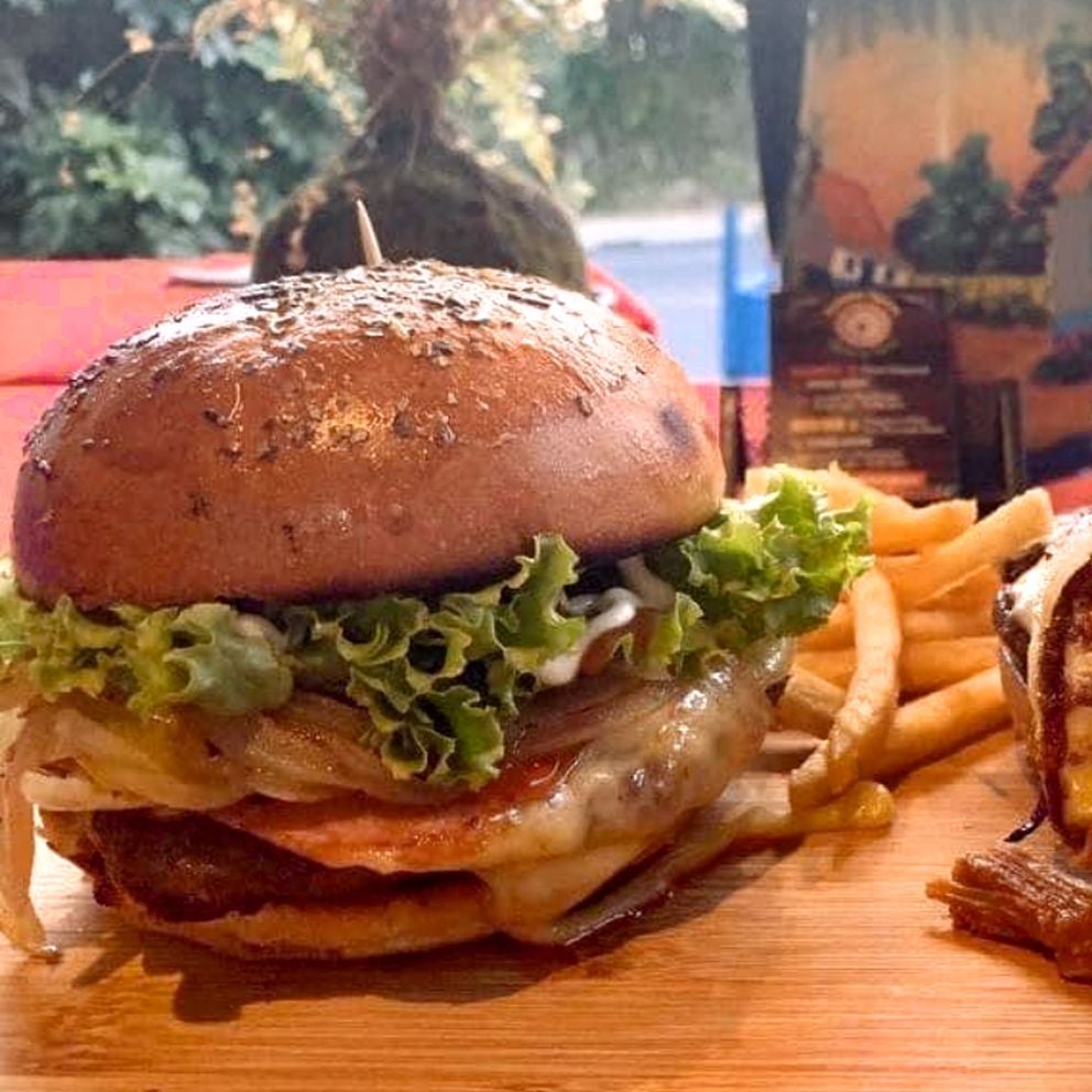 Hamburguesa Jamón y Queso