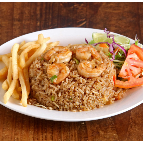 Arroz con Camarones