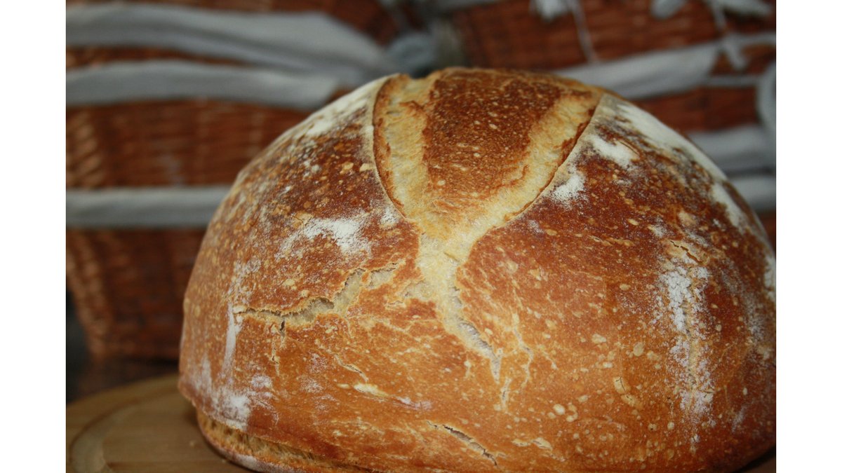Pâine albă (cu maia naturală)