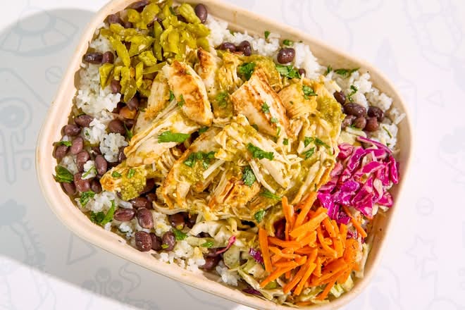 Verde Chicken Bowl