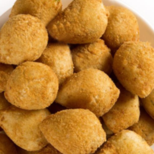 12 Un de Mini Coxinha de Frango Desfiado