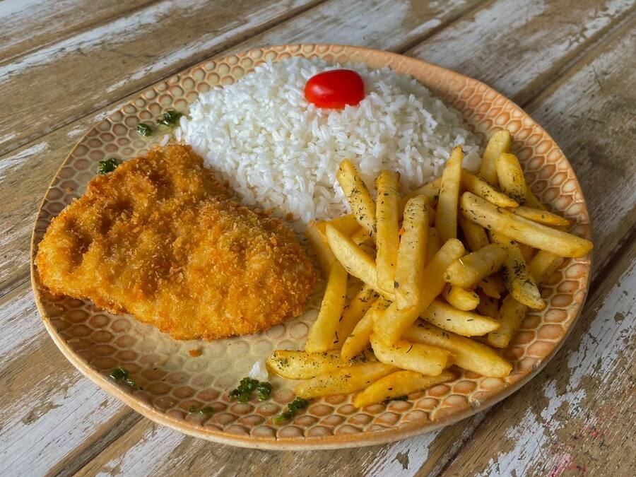Filé de Frango à Milanesa