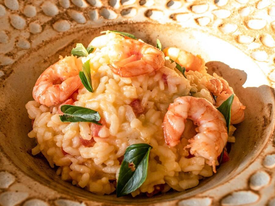 Risoto de Camarão