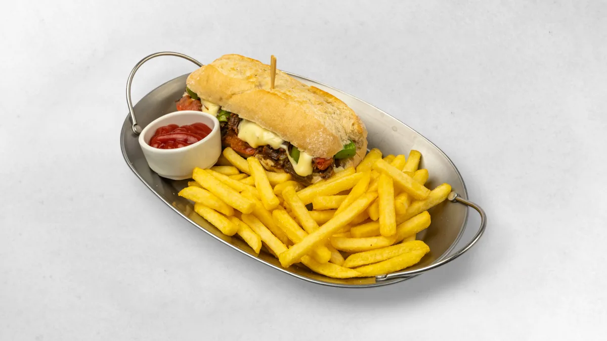 Philly Beef Steak Sandwich