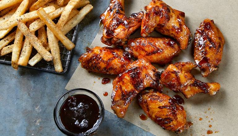 8 Grilled Wings