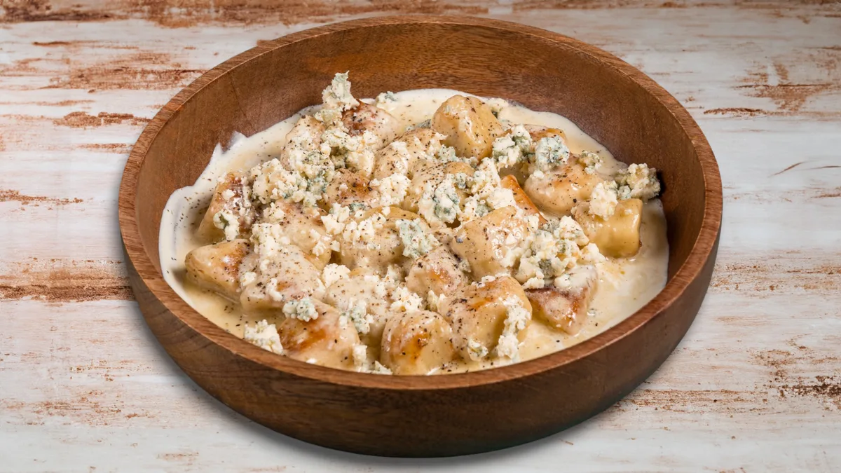 Νιόκι με  bluecheese