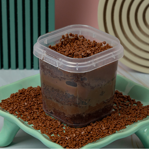 Bolo de Pote Brigadeiro Nobre