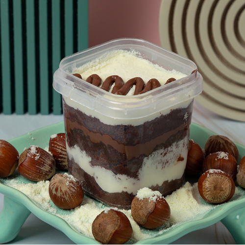 Bolo de Pote Ninho com Nutella
