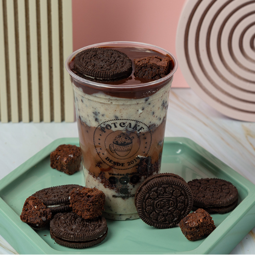 Copo da Felicidade Brownie com Oreo
