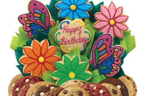 Butterfly and Daisy Birthday Boutray