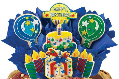 Confetti and Candles Primary Boutray