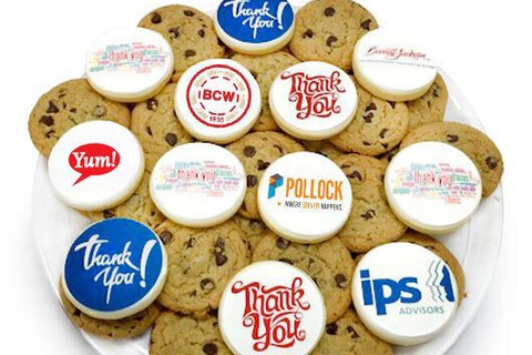 Large Corporate Logo Tray