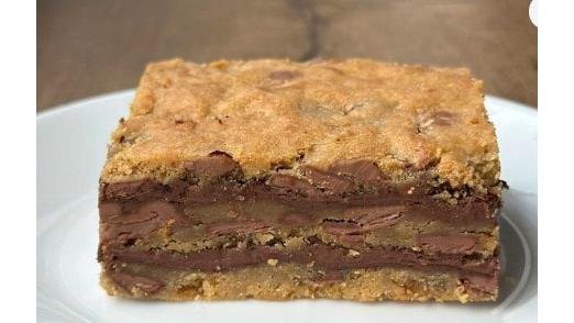 Triple Nutella Cookie Bar