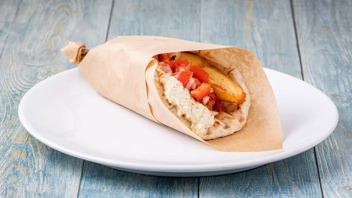 Κεμπάπ Special σε Πίτα