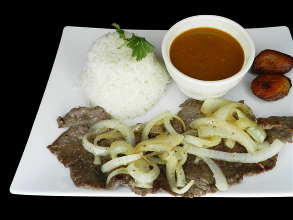 Bistec Con Cebolla