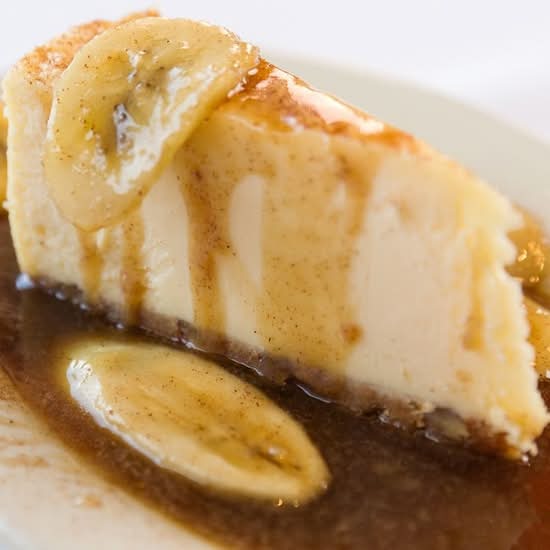Bananas Foster Cheesecake
