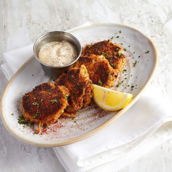 Blackened Crabcake Appetizer