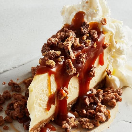 Caramel Pecan Cheesecake