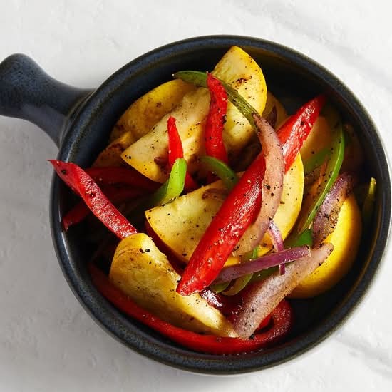 Grilled Squash Succotash