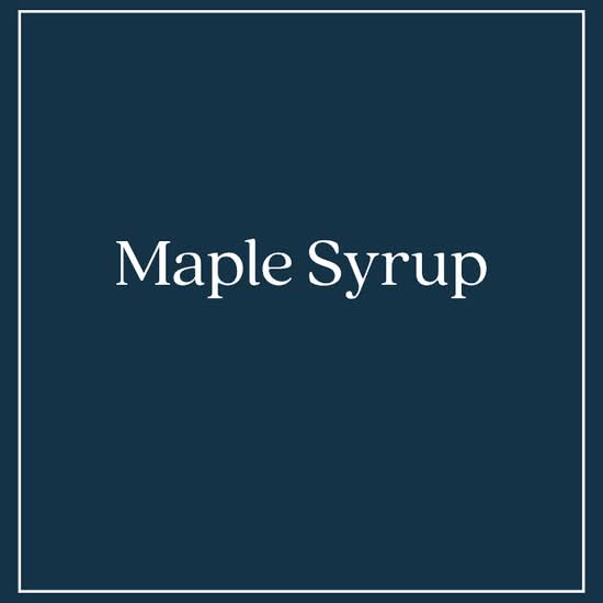 Maple Syrup