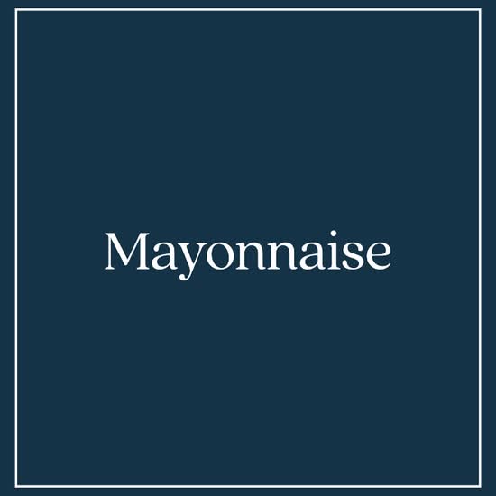 Mayonnaise
