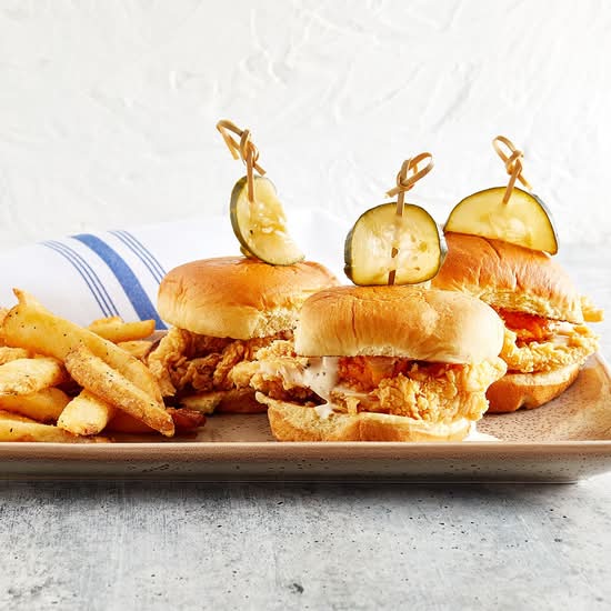 Spicy Chicken Sliders