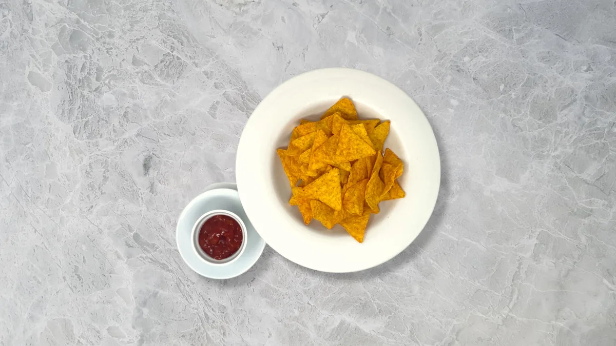 BBQ nachos tál
