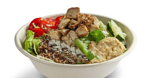 Greek Chicken and Quinoa Bowl