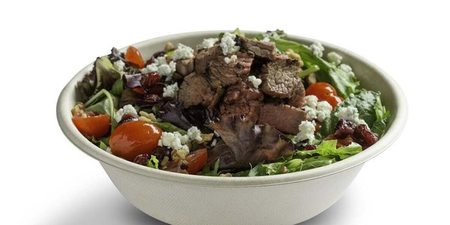 Steak Bacon and Bleu Bowl