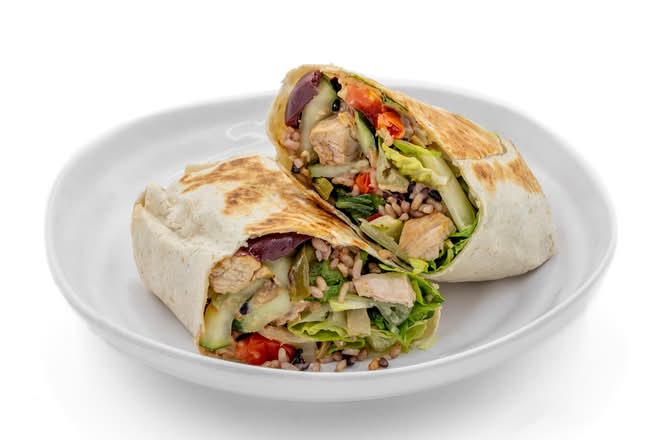 Greek Chicken Wrap