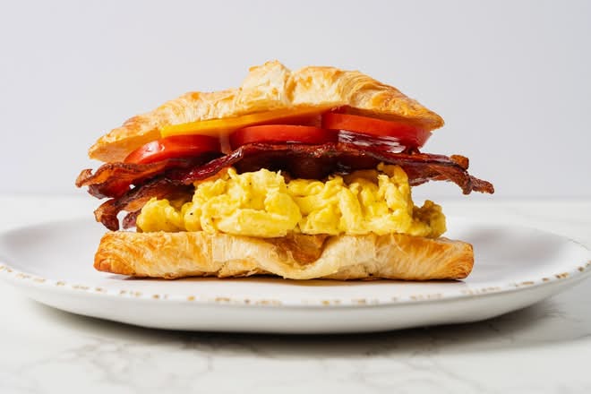 Bacon and Egg Croissant