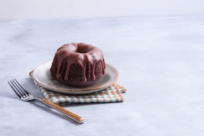 Chocolate Baby Bundt Cake