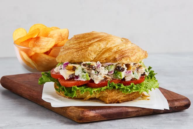 DC Chicken Salad on Croissant