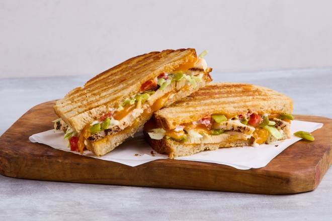 Green Chile Chicken Panini