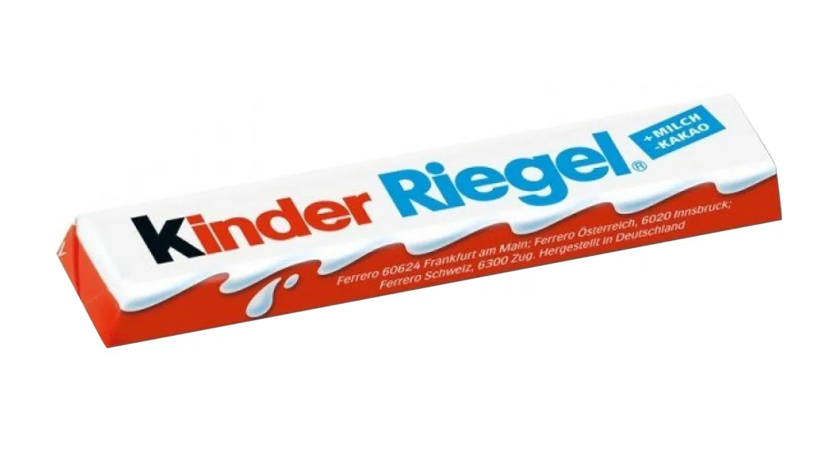 21 g Kinder Riegel