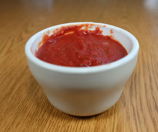 Bagel Chips with Marinara