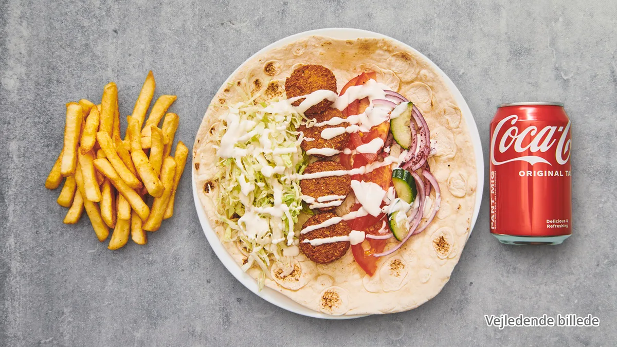 Durum Combo m. falafel