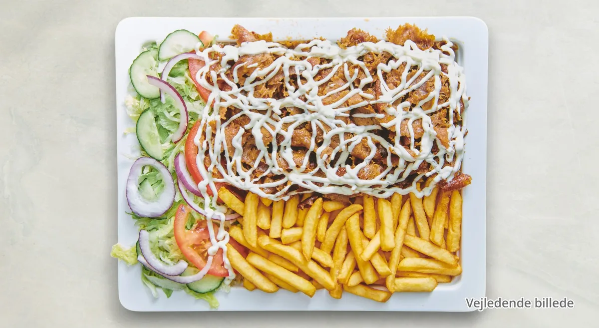 Kebab ret m. kebab