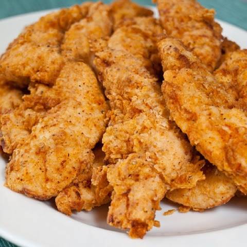 3 Piece Chicken Tenders With Fries