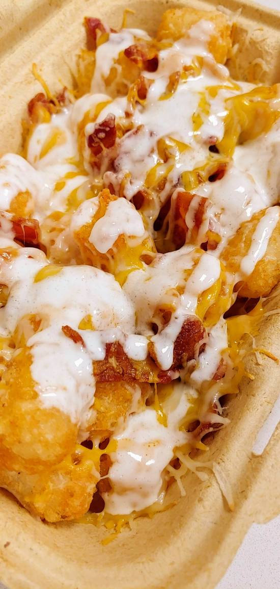 Loaded Tater Tots w/ Bacon