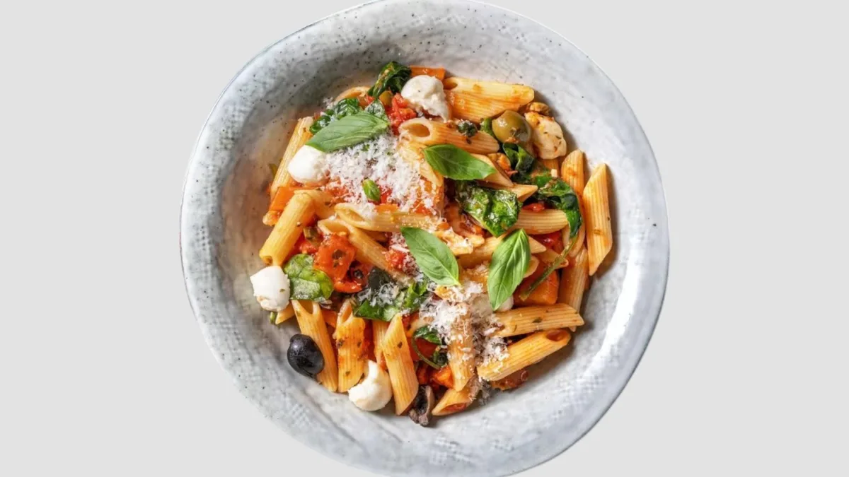 Pesto Penne Pasta - Vegetarian
